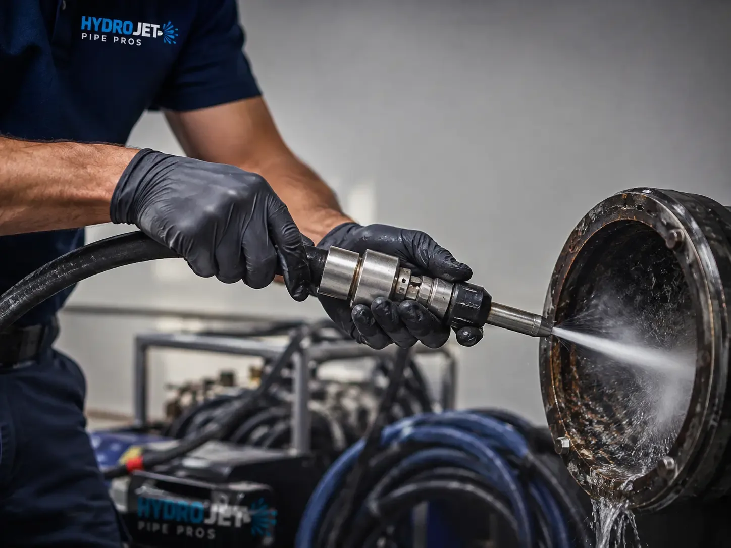 Hydro Jet Pipe Descaling in Douglas City, CA